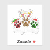 Merry Kersthond Paws Lights Buffalo Pset & Le Sticker (Vel)