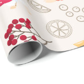 Merry Kersthonden Cadeaupapier (Rol Hoek)