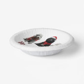 Merry Kersthonden Papieren Kommen (Gebogen)