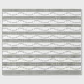 Merry-kersthoundstooth Pattern, Stripes Cadeaupapier (Vlak)