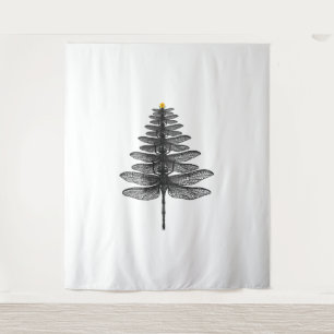 Merry kerstinsect Lover Xmas Dragonfly Wandkleed