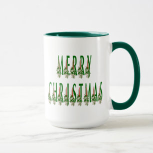 Merry Kerstkaarle Font Mok