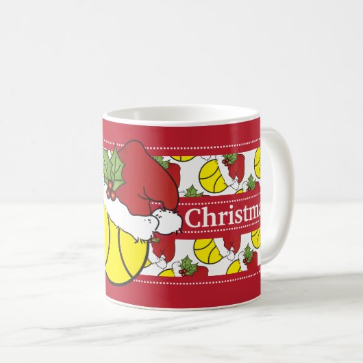 Merry Kerstkerstkerstkerstkerstkerstkerstkerstkers Koffiemok (Voorkant rechts)