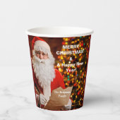 Merry kerstkerstkerstkerstkerstkerstkerstkerstkers papieren bekers (Voorkant)