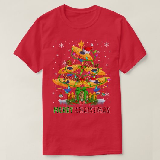 Merry Kerstkerstkerstkerstkerstkerstkerstkerstkers T-shirt (Design voorkant)