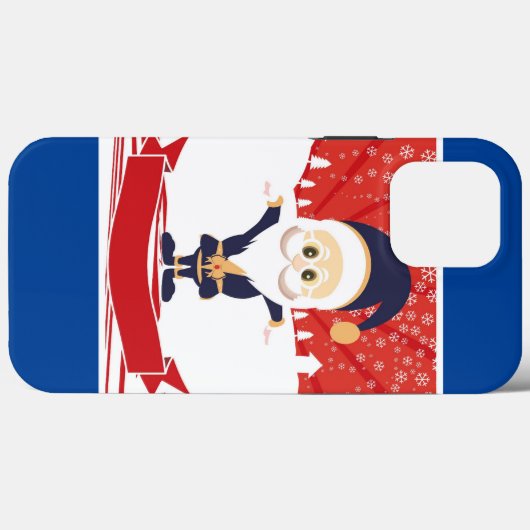 Merry kerstkerstkerstkerstman Case-Mate iPhone case (Achterkant (horizontaal))