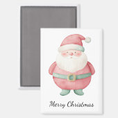 Merry kerstkerstkerstkerstman magneet (Voorkant / Achterkant)