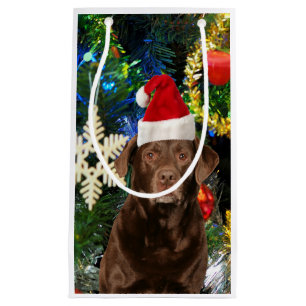 Merry Kerstlabrador Retriever Dog Santa Hat Klein Cadeauzakje