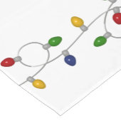 Merry-kerstlampjes-tafelrunner Korte Tafelloper (Hoek)