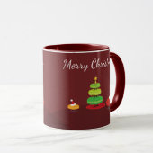 Merry KerstMacarons | Mok (Voorkant rechts)
