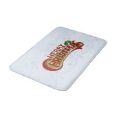 Merry Kerstmis Bath Mat (Gekanteld)