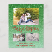 Merry Kerstmis - Glitter-fotobudget