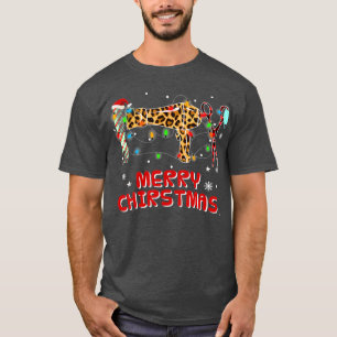 Merry Kerstmis Haarstylist Tool Hairdresser T-shirt