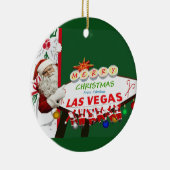 Merry Kerstmis Las Vegas SANTAS Ornament (Rechts)