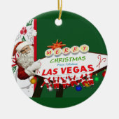 Merry Kerstmis Las Vegas SANTAS Ornament (Voorkant)