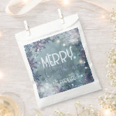 Merry Kerstmis Magical Winter Wonderland Bedankzakje (Geknipt)