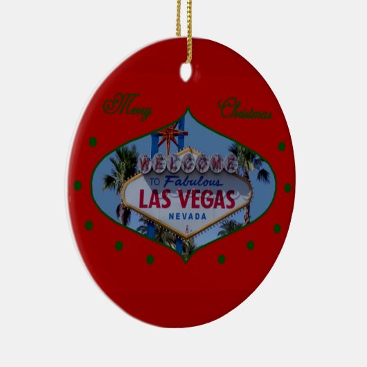 Merry Kerstmis Ornament Las Vegas (Rechts)