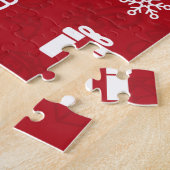 Merry Kerstmis Popular Icons set Legpuzzel (Zijkant)