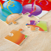 Merry Kerstmis Puzzle Elf Legpuzzel (Zijkant)