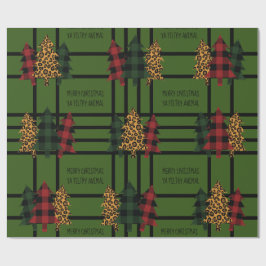 Merry Kerstmis Ya Filthy Animal Wrapping Paper Cadeaupapier