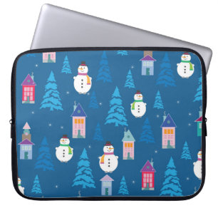 Merry Kerstpatroon Laptop Sleeve