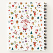 Merry Kerstpatroon Notitieboek (Achterkant)