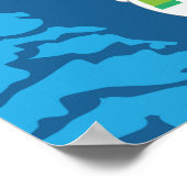 Merry Kerstpatroon Poster (Hoek)