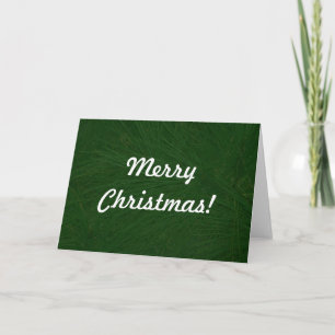 Merry-kerstpine-structuur dicht feestdagen kaart