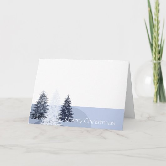 Merry Kerstpines Feestdagen Kaart (Voorkant)