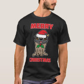 Merry Kerstpug T-shirt (Voorkant)