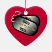 Merry Kerstranger Ornament (Achterkant)