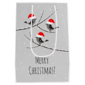 Merry Kerstrode kerstkerstkerstkerstkerstbal Medium Cadeauzakje (Achterkant)