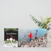 Merry kerstrode Pet Buffalo Pset Gnomen (Staand voorkant)