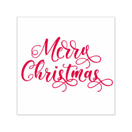 Merry KerstSelf Inking Rubber Stamp Zelfinktende Stempel