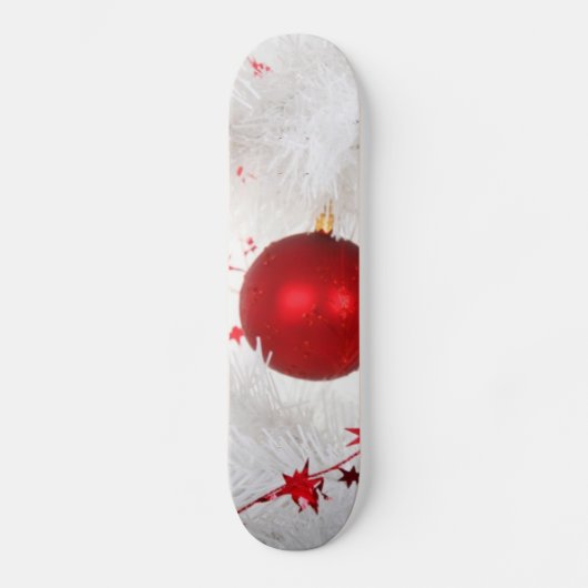 Merry Kerstskateboard Skateboard (Voorkant)
