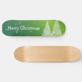 Merry Kerstskateboard Skateboard (Horizontaal)