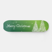 Merry Kerstskateboard Skateboard (Horizontaal)