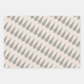 Merry Kerststooth Tree Patroon Inpakpapier Vel (Voorkant 3)