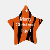 Merry Kersttijger Ornament (Rechts)