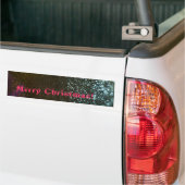 Merry Kerstversient Bumpersticker (Op Truck)