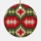 Merry Kerstversient Keramisch Ornament (Achterkant)