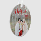 Merry Kerstversient Ornament (voorkant)