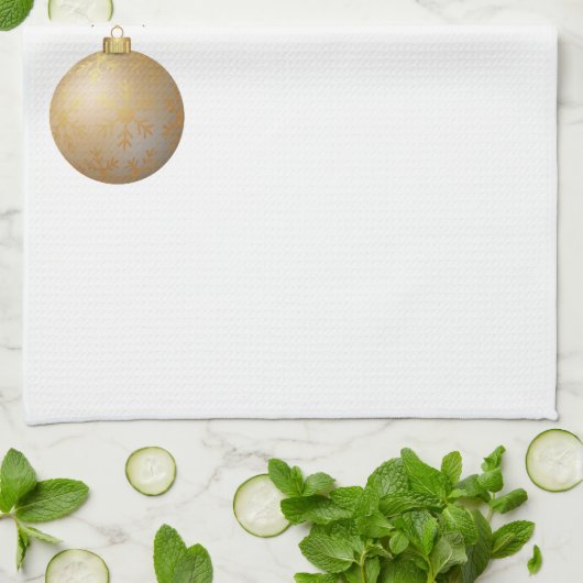 Merry Kerstversient Theedoek (Gevouwen)