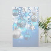 Merry Kerstversients Briefpapier (Staand voorkant)