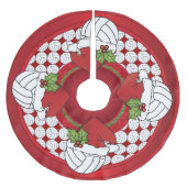 Merry Kerstvolleyball Lovers Kerstboom Rok (Voorkant)