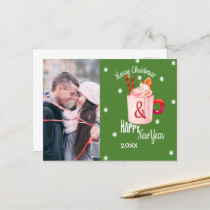 Merry Kerstwarme Coco Couple Foto Briefkaart