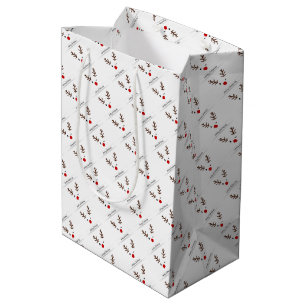 Merry Kerstwinking Rudolph Medium Cadeauzakje