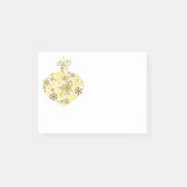 Merry KerstWinter Snowflake Pattern Post-it® Notes (Voorkant)