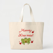 Merry Kissmas Grote Tote Bag (Voorkant)