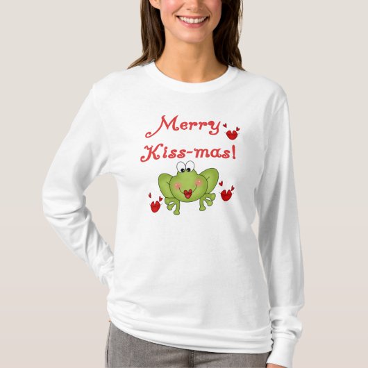Merry Kissmas T-shirt (Voorkant)